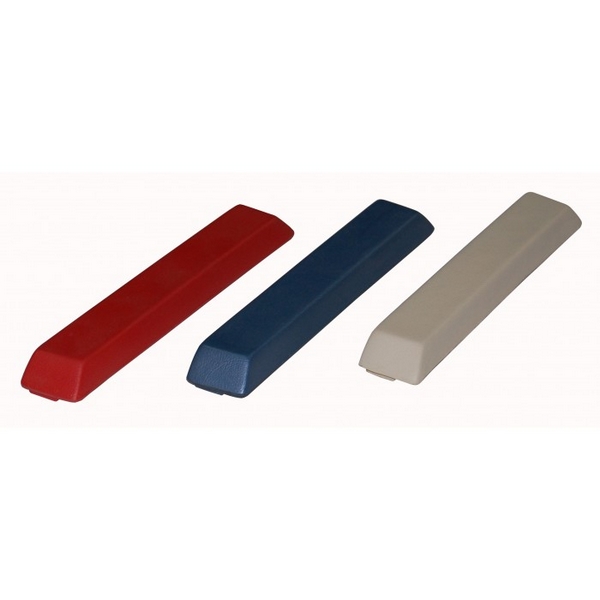 1965-66 Standard Armrest Pad - Dark Red